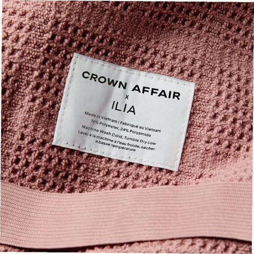 Crown Affair x Ilia The Towel in Pink
