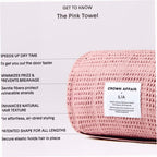 Crown Affair x Ilia The Towel in Pink